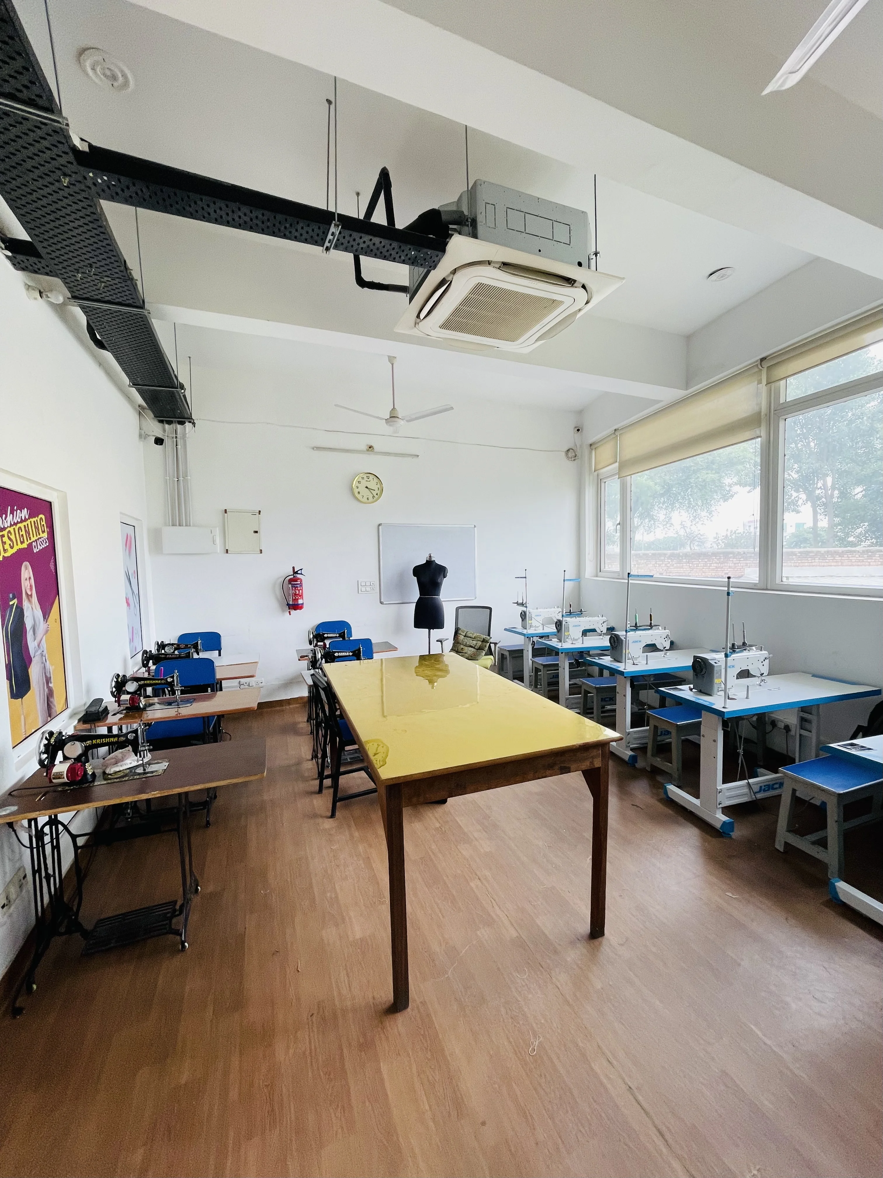 The Stitching Classroom at B.P. Jain Skill Development Centre